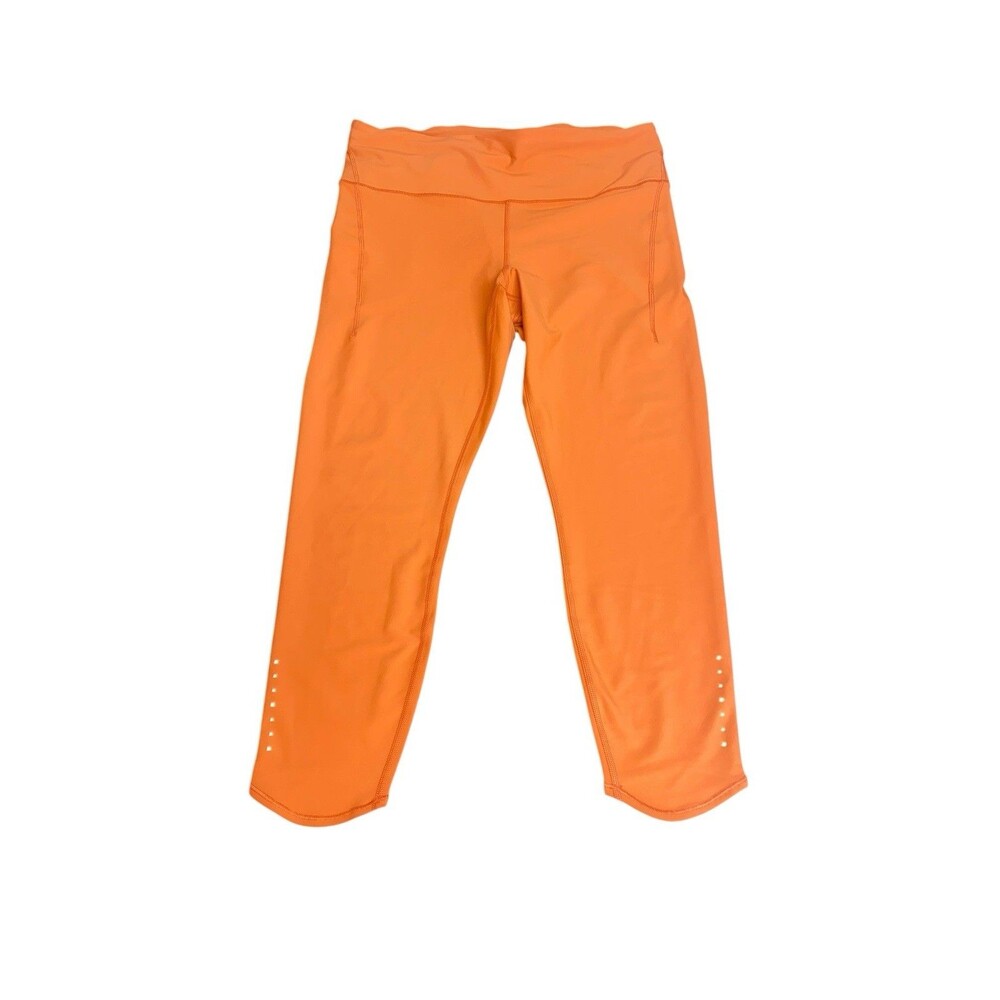 Athleta Crop Leggings Orange Size XL